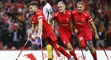 Ampute Milli Takımımız, Angola'yı 4-1 yenerek Dünya Şampiyonu oldu