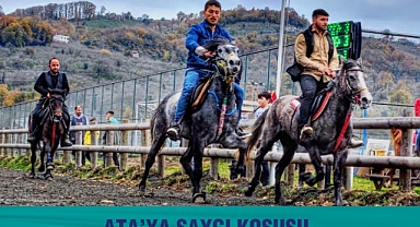 Atlar Ünye’de, ATA’ya saygı için koşacak