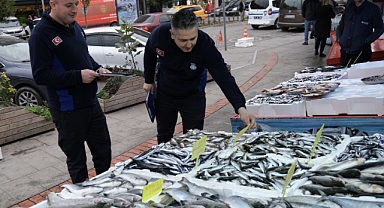 Balık tezgâhlarında denetimler devam ediyor