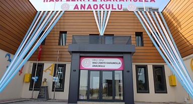 Fatsa'da Karamolla ailesi tarafından Anaokulunun açılışı yapıldı