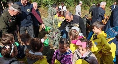 Ordu'da fidanlar toprakla buluşturuldu