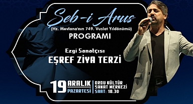 Altınordu'da Şeb-i Arüs progamı yapılacak