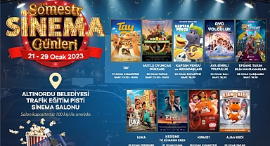 Altınordu'da Efsana Sinema Günleri başlıyor