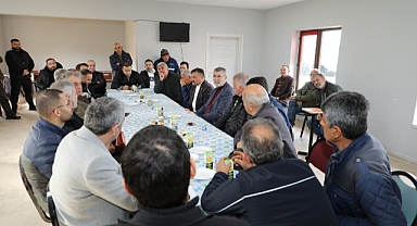 Büyükşehir yatırımları yerinde takip ediyor 