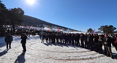 Keyfalan Yaylası 7. Kar Festivali düzenlendi