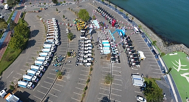 Ordu'da Büyükşehir Envanterine 4 yılda 215 adet iş makinası kazandırıldı