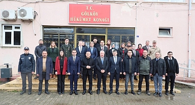 Vali Sonel, Gölköy'de öğrencilerle buluştu