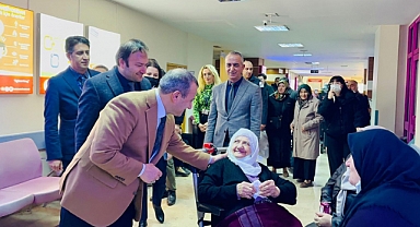 Vali Sonel, hastaneleri ziyaret etti