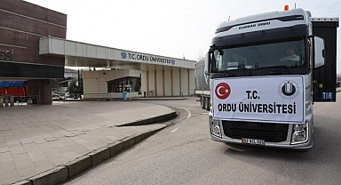 Ordu Üniversitesi'nden deprem bölgesine yardım eli