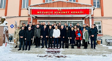 Vali Sonel, Mesudiye ilçesinde incelemelerde bulundu