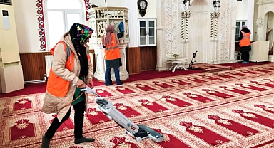 Altınordu'da camiler Ramazan Ayına hazır