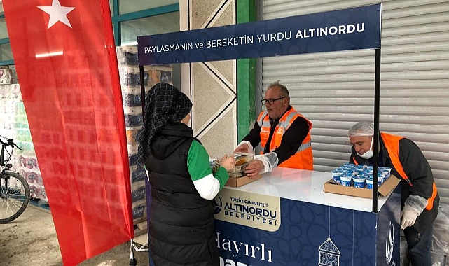 Altınordu'da Ramazan coşkusu bir başka