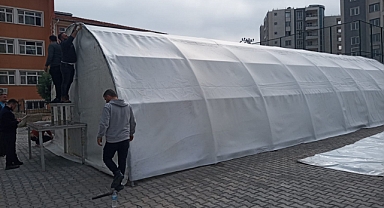 Deprem bölgesine bir gönül sofrası da Ünye'den