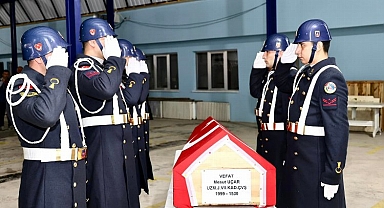 Hayatını kaybeden Uzman Çavuş Uçar son yolculuğuna uğurlandı
