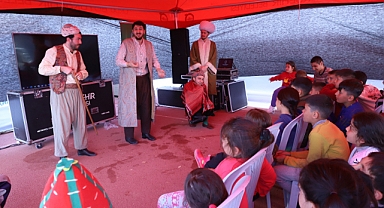 OBBKT, depremzede çocukların ayağına gitti