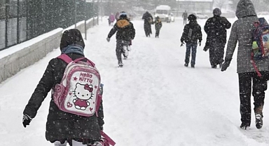 Ordu'da eğitime kar engeli! Bazı ilçelerde okullar tatil edildi.