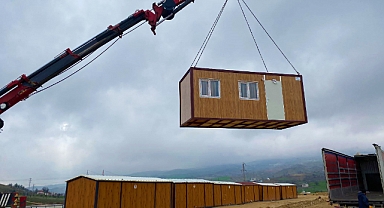 Ordu Köyü Konteynerlerı Gölbaşı'na ulaştı