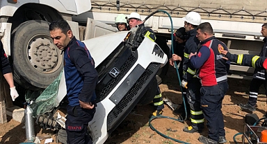 Trafik kazada 2 kişi öldü