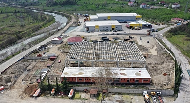 Aktif karbon tesisi inşaatı bitiyor