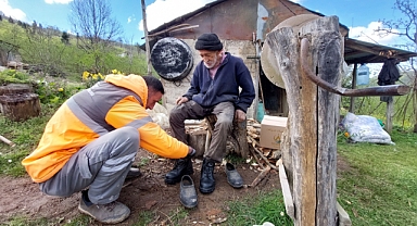 Altınordu Belediyesi İbrahim amcanın evini onaracak