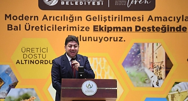 Altınordu Belediyesi'nden Arıcılar ve Bal üreticilerine destek paketi