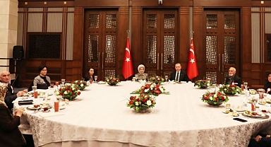 Başkan Tören Cumhurbaşkanı Erdoğan'ın iftar programına katıldı