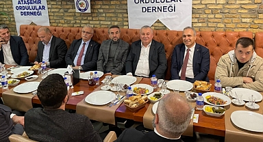 Cemal Enginyurt, Ataşehir'de Ordulular'la buluştu 
