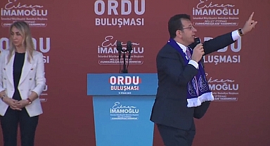 Ekrem İmamoğlu Ordu'da