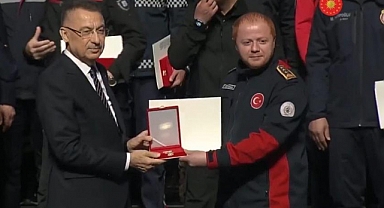OBB arama kurtarma ekibine Devlet Üstün Fedakarlık madalyası ve Nişanı verildi