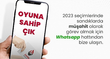 Zafer Partili Esmaül Hüsna Aslan’dan müşahit çağrısı