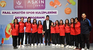 Altınordu Belediyesi'nden sporculara 3 Milyon TL destek