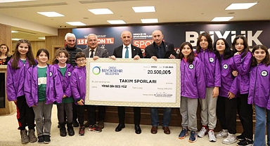 Büyükşehir'den amatör'e büyük destek