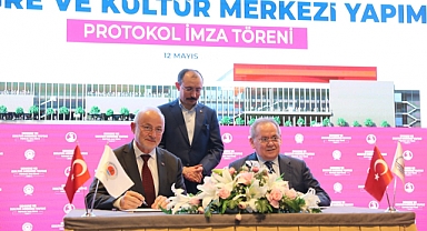 Samsun'a Karadeniz'in En Büyük 'Kongre ve Kültür Merkezi' için imzalar atıldı