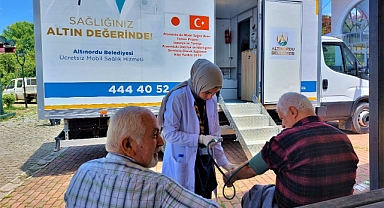 Altınordu'da, vatandaşın sağlık hizmeti sorunu yok