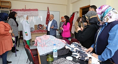 Başkan Güler, sanatın ve sanatçının yanında 