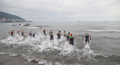 Triatlon heyecanı başladı
