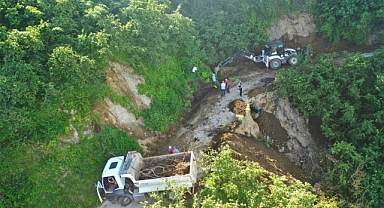 Altınordu'da selin izleri siliniyor