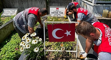 Büyükşehir, şehitleri unutmadı