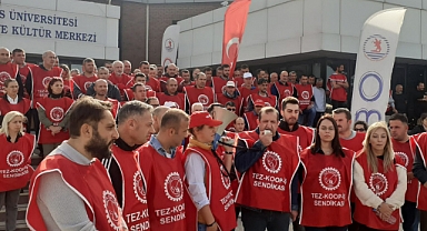 OMÜ'de sular durulmuyor.! İşçiler grev çadırı için oylamaya gidiyor