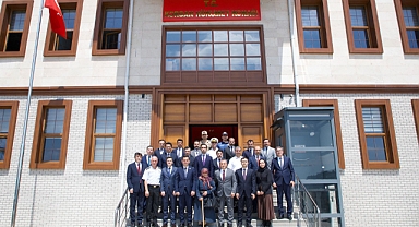 Vali Sonel, Korgan İlçesinde temaslarda bulundu