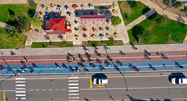 Altınordu'da pedallar çevre, doğa ve sağlık için çevrildi