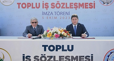 Başkan Tören'in maaş zammı işçiye halay çektirdi