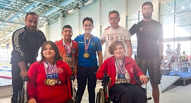 Para Yüzme 1. Vize Yarışları'nda Ordu rüzgarı