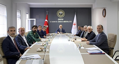 Toprak Koruma Kurulu Toplantısı, Vali Erol’un başkanlığında yapıldı