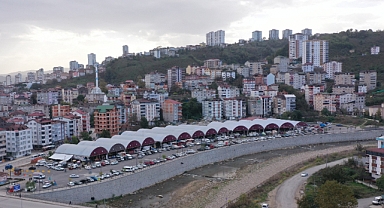 Modern pazar yeri esnafı rahatlattı