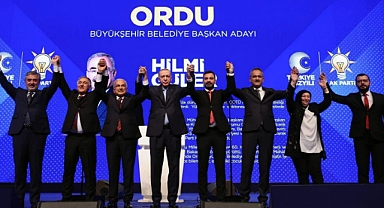 Cumhurbaşkanı Erdoğan, Ordu'da Başkan Güler ile devam dedi