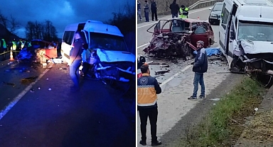 Dere yolunda kaza! iki kişi öldü