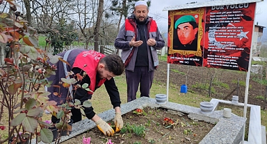 Büyükşehir, şehitlerimizi unutmadı