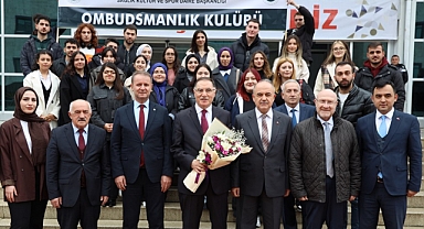 Kamu Başdenetçisi Av. Şeref Malkoç ODÜ'de öğrencilere seslendi