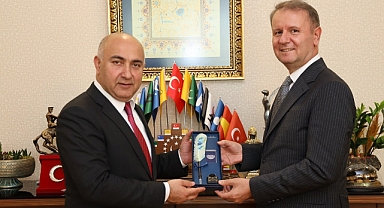 Azerbaycan Kars Başkonsolosu Guliyev’den ODÜ'ye ziyaret